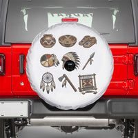Indigenous Cultural Artifacts Spare Tire Cover Native American Heritage Graphic