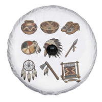 Indigenous Cultural Artifacts Spare Tire Cover Native American Heritage Graphic