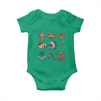 Indigenous Cultural Artifacts Baby Onesie Native American Heritage Graphic