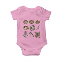 Indigenous Cultural Artifacts Baby Onesie Native American Heritage Graphic