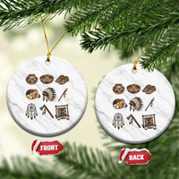 Indigenous Cultural Artifacts Ceramic Ornament Native American Heritage Graphic
