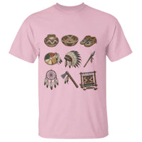 Indigenous Cultural Artifacts T Shirt Native American Heritage Graphic