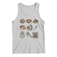 Indigenous Cultural Artifacts Tank Top Native American Heritage Graphic