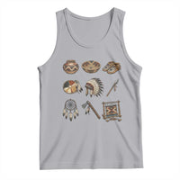 Indigenous Cultural Artifacts Tank Top Native American Heritage Graphic