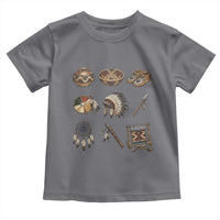 Indigenous Cultural Artifacts Toddler T Shirt Native American Heritage Graphic