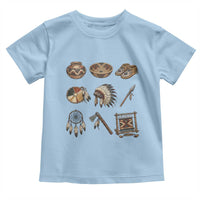 Indigenous Cultural Artifacts Toddler T Shirt Native American Heritage Graphic