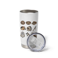 Indigenous Cultural Artifacts Tumbler Cup Native American Heritage Graphic