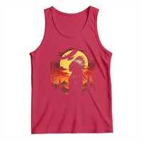 Vintage Native American Warrior Tank Top Indigenous Heritage Pride