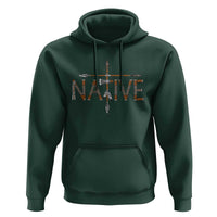 Western Style Tribal Feather Hoodie Vintage Boho Graphic