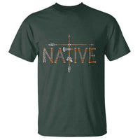 Western Style Tribal Feather T Shirt Vintage Boho Graphic