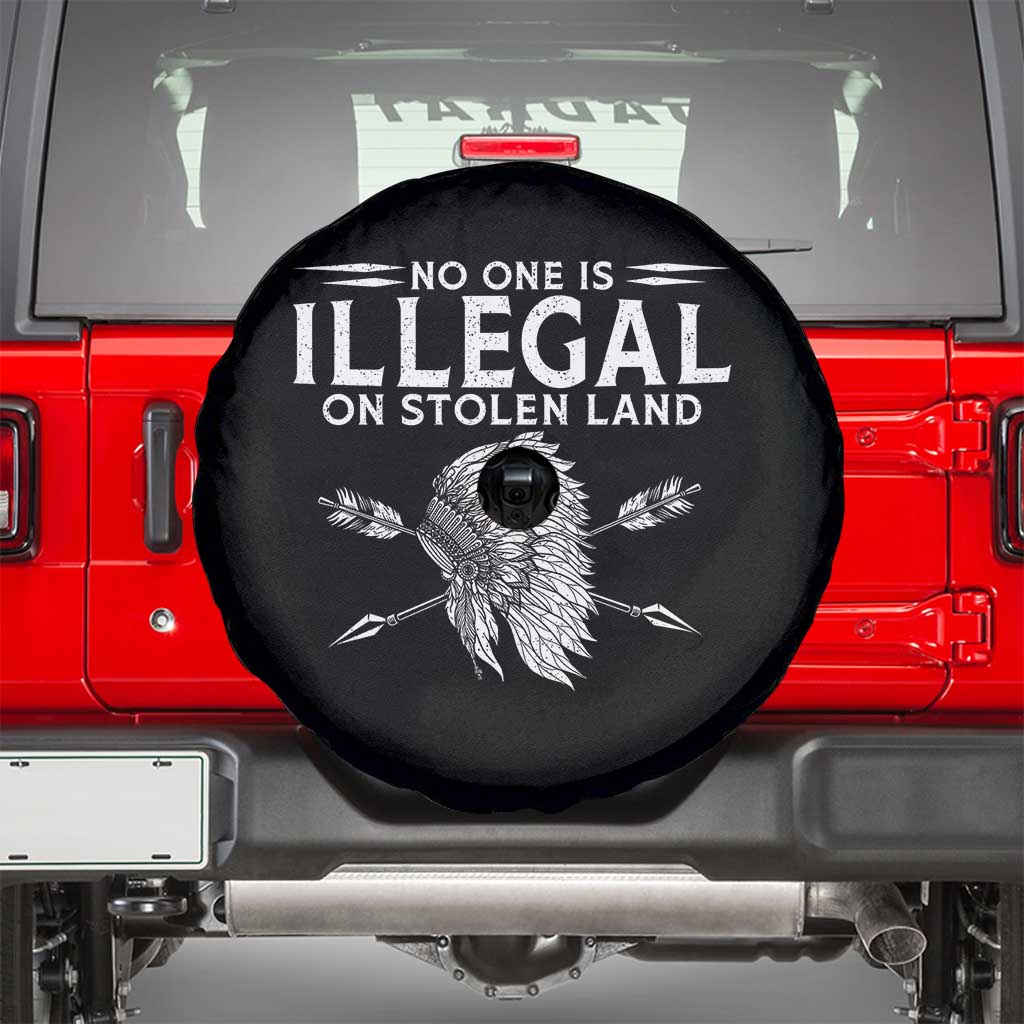 Honor Indigenous Peoples Spare Tire Cover No One Is Illegal On Stolen Land