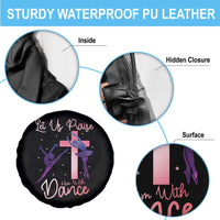 Christian Ballet Spare Tire Cover Let Us Praise Him With Dance Faith Inspired Art - Wonder Print Shop