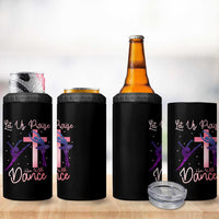 Christian Ballet 4 in 1 Can Cooler Tumbler Let Us Praise Him With Dance Faith Inspired Art