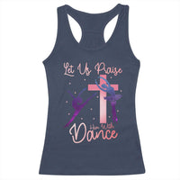 Christian Ballet Racerback Tank Top Let Us Praise Him With Dance Faith Inspired Art - Wonder Print Shop