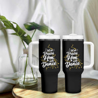 Christian Ballet Lover Tumbler With Handle Let Us Praise Him With Dance