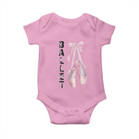 Ballerina Pointe Shoes Baby Onesie Gift For Cute Ballet Girl - Wonder Print Shop