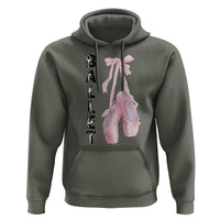 Ballerina Pointe Shoes Hoodie Gift For Cute Ballet Girl - Wonder Print Shop