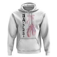 Ballerina Pointe Shoes Hoodie Gift For Cute Ballet Girl - Wonder Print Shop