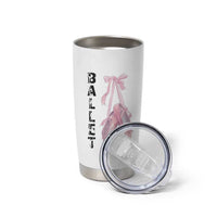 Ballerina Pointe Shoes Tumbler Cup Gift For Cute Ballet Girl