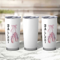 Ballerina Pointe Shoes Tumbler Cup Gift For Cute Ballet Girl