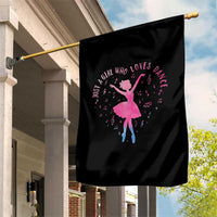 Just A Girl Who Loves Dance Garden Flag Gift For Cute Ballet Girl - Wonder Print Shop