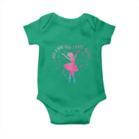 Just A Girl Who Loves Dance Baby Onesie Gift For Cute Ballet Girl - Wonder Print Shop