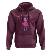 Just A Girl Who Loves Dance Hoodie Gift For Cute Ballet Girl - Wonder Print Shop