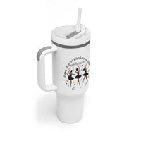 African American Ballet Dancer Tumbler With Handle Just A Girl Who Loves Dance