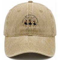 African American Ballet Dancer Washed Cotton Baseball Cap Just A Girl Who Loves Dance
