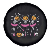 Ballet Skeleton Dance Spare Tire Cover Funny Halloween Gift - Wonder Print Shop