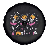Ballet Skeleton Dance Spare Tire Cover Funny Halloween Gift - Wonder Print Shop