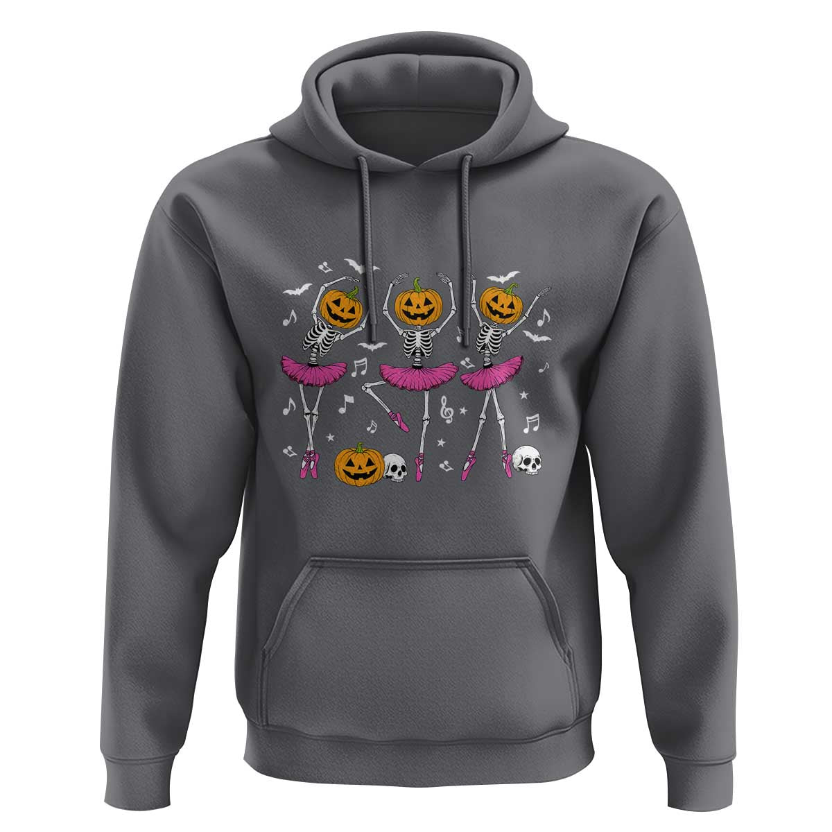 Ballet Skeleton Dance Hoodie Funny Halloween Gift - Wonder Print Shop