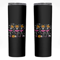 Ballet Skeleton Dance Skinny Tumbler Funny Halloween Gift