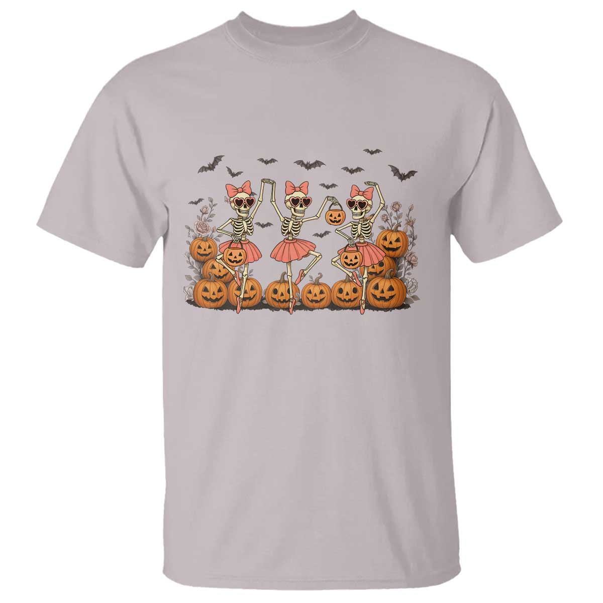 Funny Halloween Skeleton Dance T Shirt Gift For Ballet Lover - Wonder Print Shop