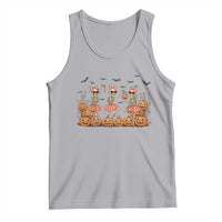 Funny Halloween Skeleton Dance Tank Top Gift For Ballet Lover - Wonder Print Shop