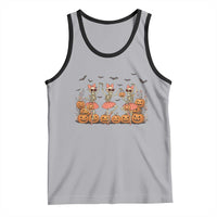 Funny Halloween Skeleton Dance Tank Top Gift For Ballet Lover - Wonder Print Shop