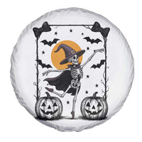 Funny Skeleton Witches Dance Ballet Spare Tire Cover Halloween Gift - Wonder Print Shop