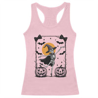 Funny Skeleton Witches Dance Ballet Racerback Tank Top Halloween Gift - Wonder Print Shop