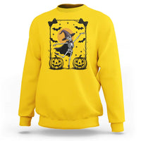 Funny Skeleton Witches Dance Ballet Sweatshirt Halloween Gift - Wonder Print Shop