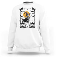 Funny Skeleton Witches Dance Ballet Sweatshirt Halloween Gift - Wonder Print Shop
