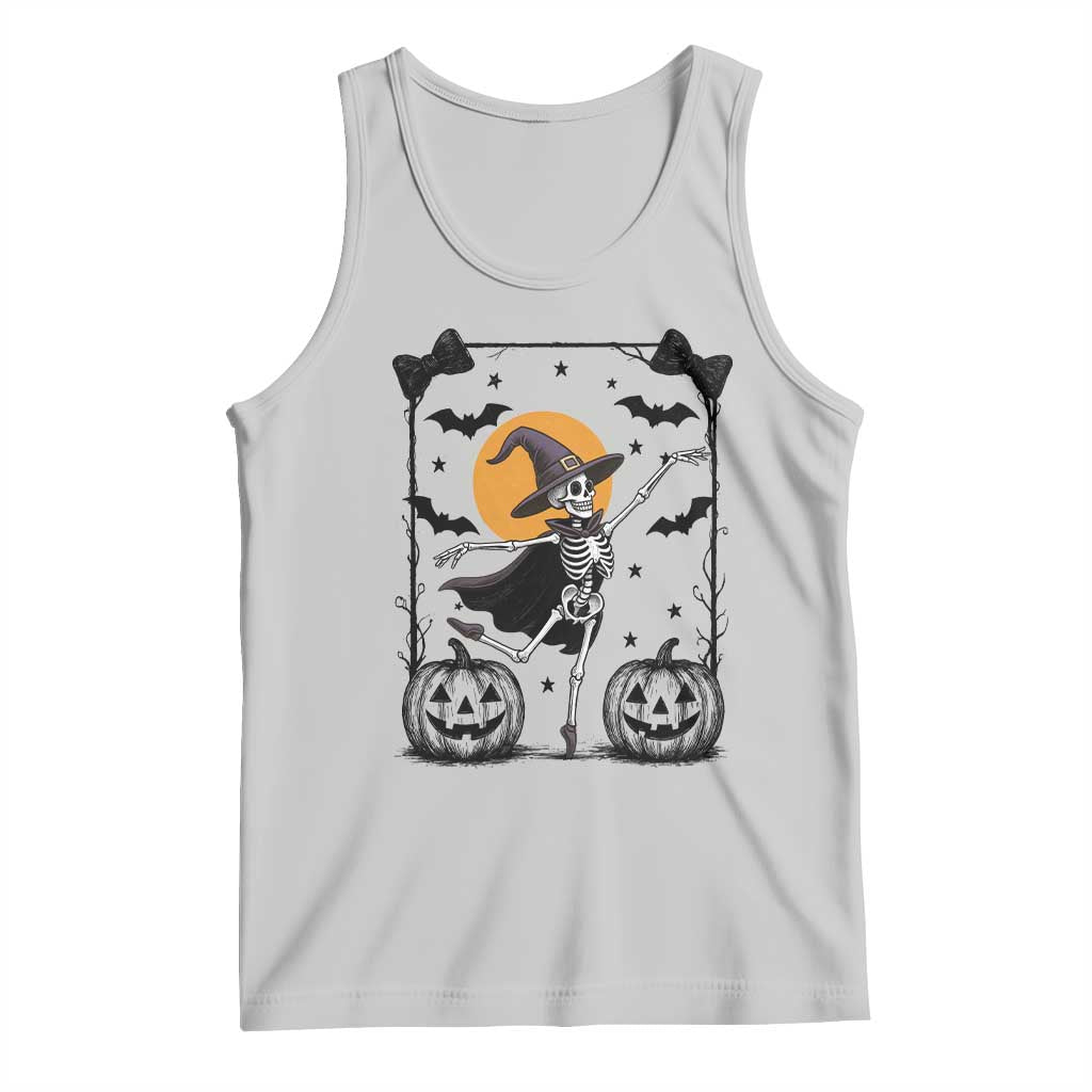 Funny Skeleton Witches Dance Ballet Tank Top Halloween Gift - Wonder Print Shop