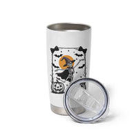 Funny Skeleton Witches Dance Ballet Tumbler Cup Halloween Gift