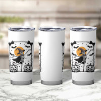 Funny Skeleton Witches Dance Ballet Tumbler Cup Halloween Gift
