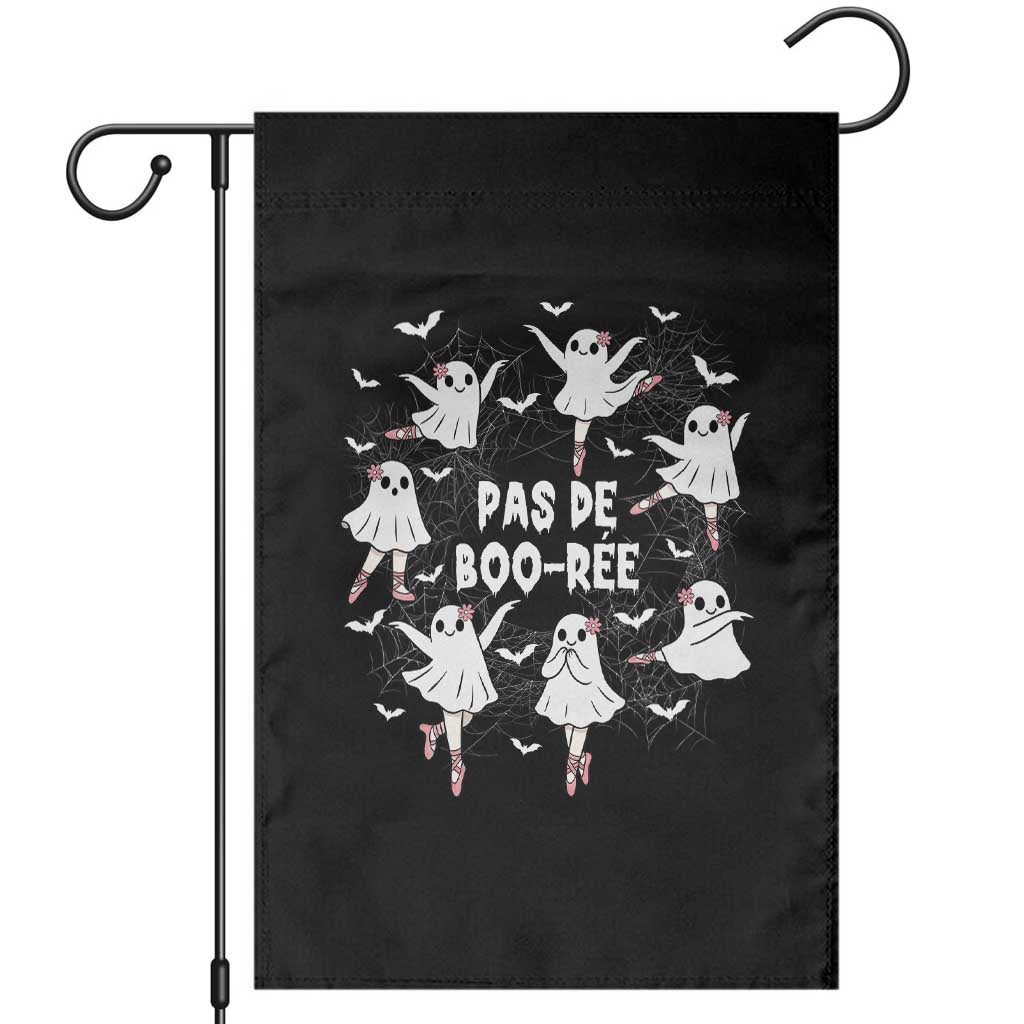 Halloween Ballet Ghost Garden Flag Pas De Boo Ree Gift - Wonder Print Shop