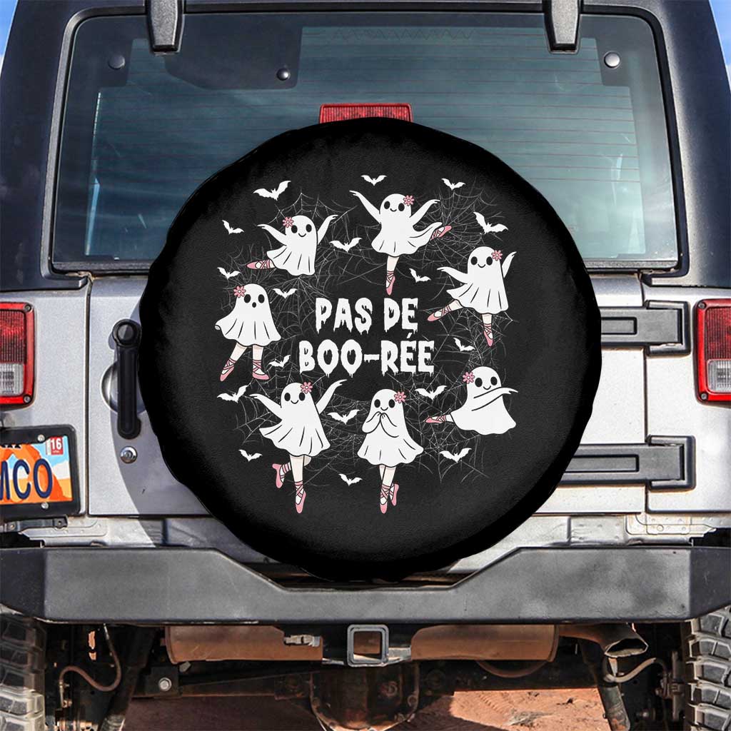 Halloween Ballet Ghost Spare Tire Cover Pas De Boo Ree Gift - Wonder Print Shop