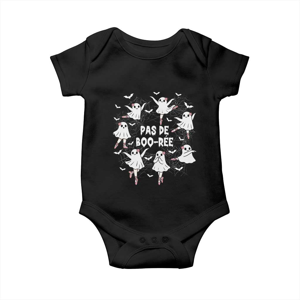 Halloween Ballet Ghost Baby Onesie Pas De Boo Ree Gift - Wonder Print Shop