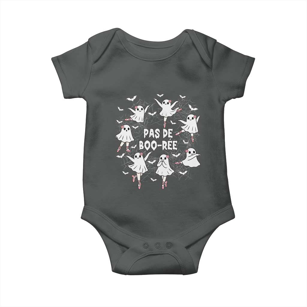 Halloween Ballet Ghost Baby Onesie Pas De Boo Ree Gift - Wonder Print Shop
