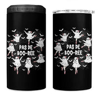 Halloween Ballet Ghost 4 in 1 Can Cooler Tumbler Pas De Boo Ree Gift