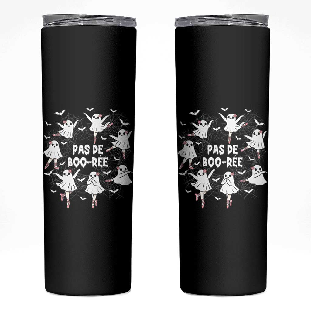 Halloween Ballet Ghost Skinny Tumbler Pas De Boo Ree Gift