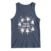 Halloween Ballet Ghost Tank Top Pas De Boo Ree Gift - Wonder Print Shop